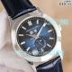 Swiss replica Patek Philippe Gain Weight Complications Moon Phase watch blue leather strap (2)_th.jpg